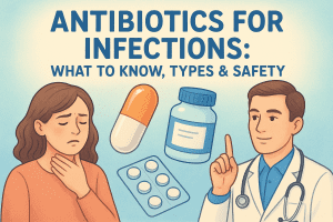 Antibiotics for Infections: What to Know, Types & Safety