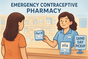 Emergency Contraceptive Pharmacy: Same-Day Pickup & Prices