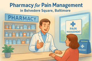 Pharmacy for Pain Management in Belvedere Square, Baltimore
